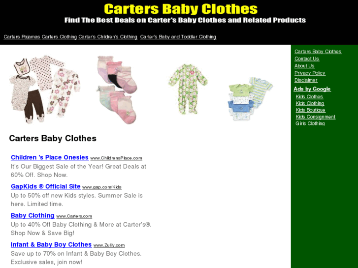 www.cartersbabyclothes.net