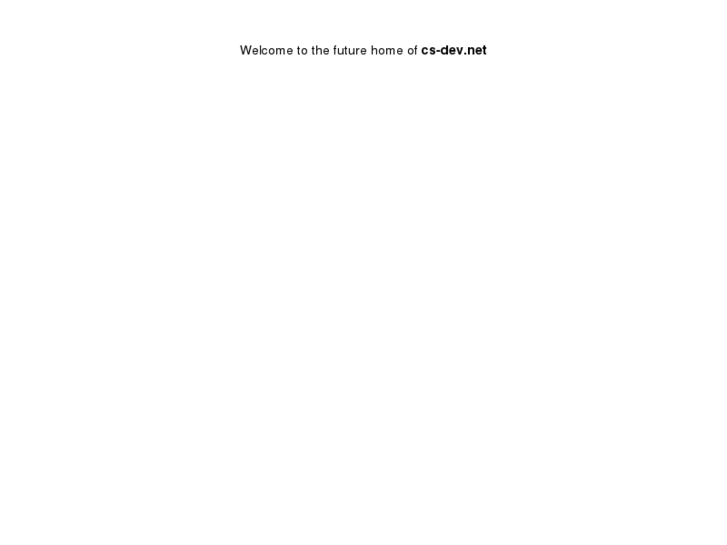 www.cs-dev.net