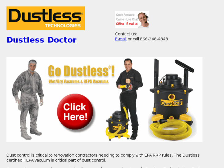 www.dustlessdoctor.com