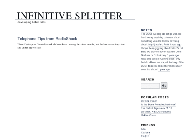 www.infinitivesplitter.com