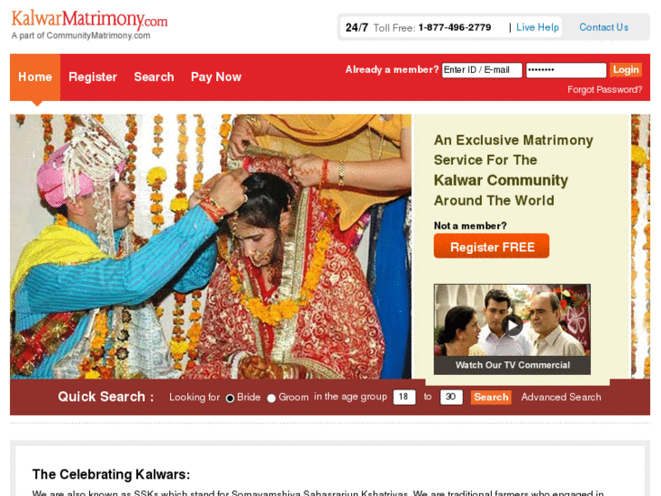 www.kalwarmatrimony.com