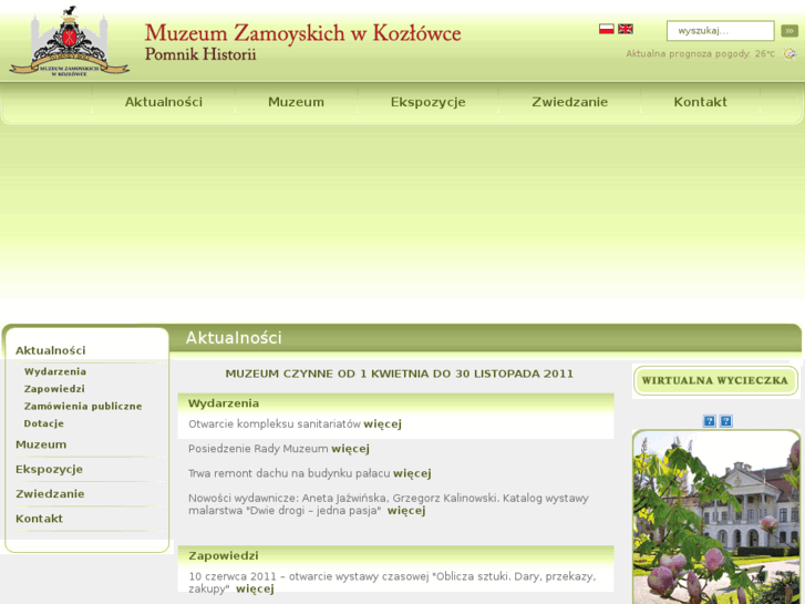 www.muzeumzamoyskich.pl