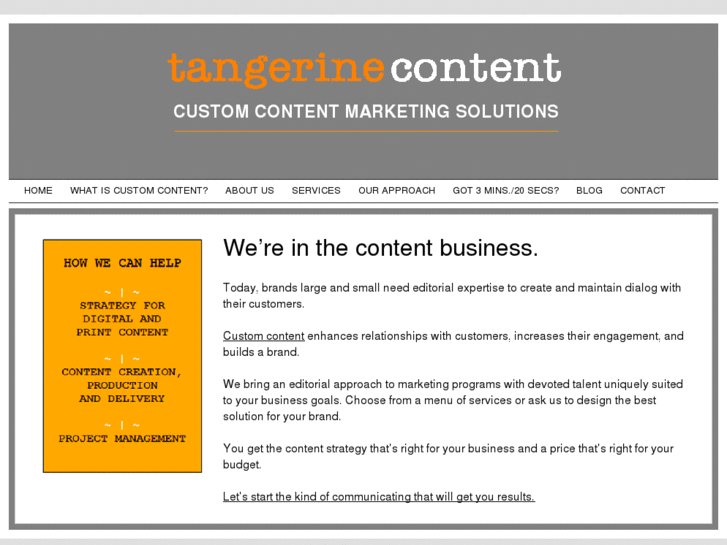 www.tangerinecontent.com