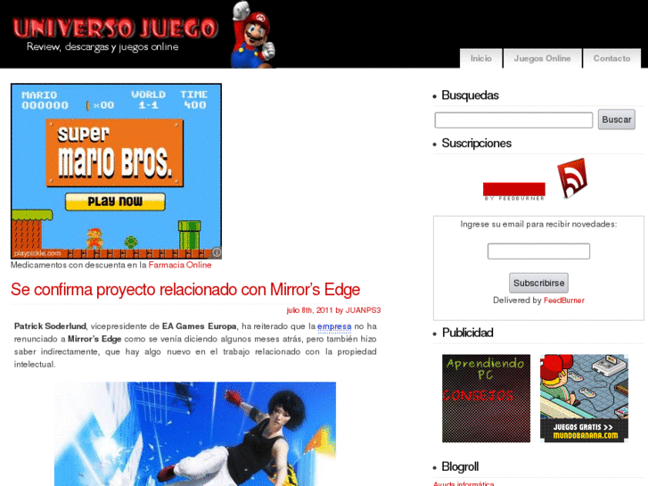 www.universojuego.com