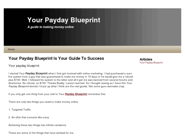 www.yourpaydayblueprint.com