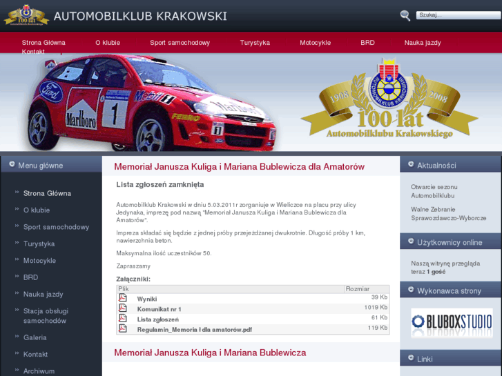 www.automobilklub.krakow.pl