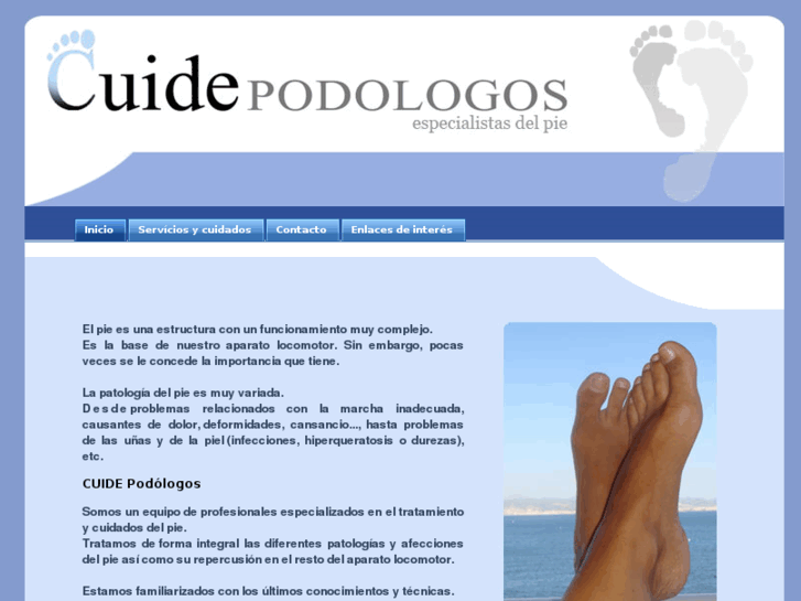 www.cuidepodologos.es