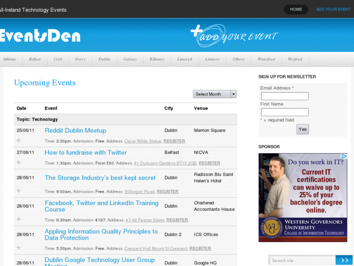www.eventsden.com
