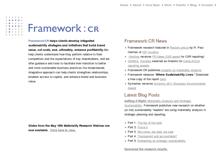 www.frameworkcr.com