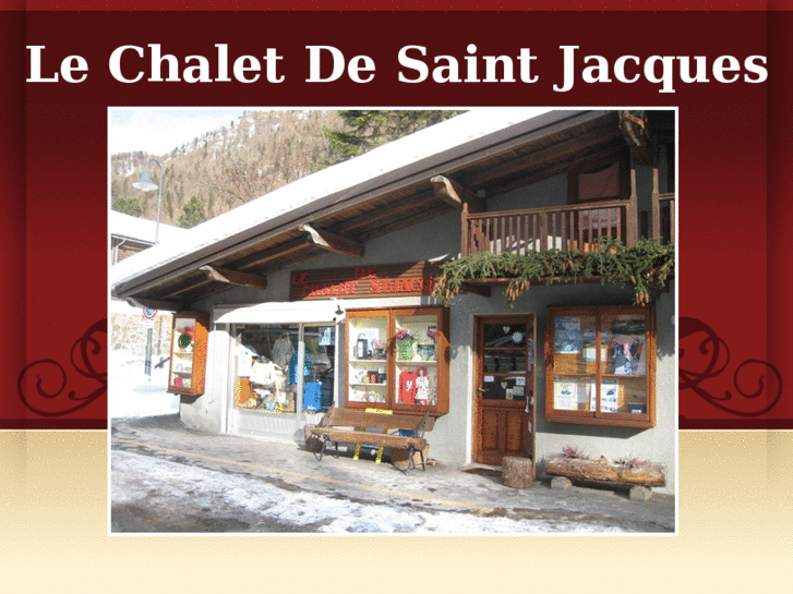 www.lechaletdesaintjacques.com