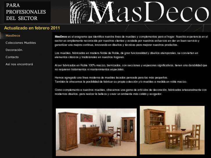 www.masdeco.es