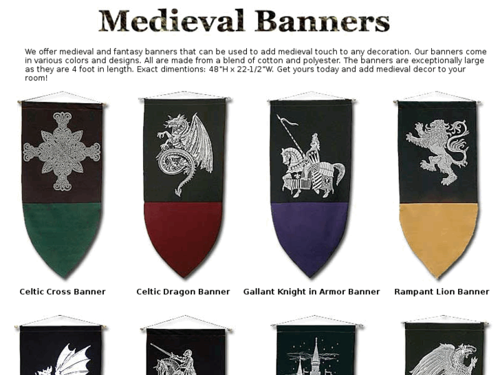 www.medieval-banners.com