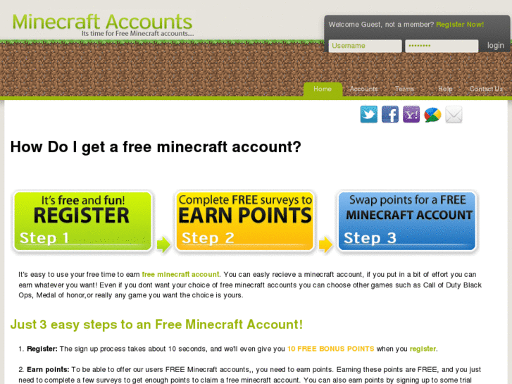 www.minecraftaccounts.com