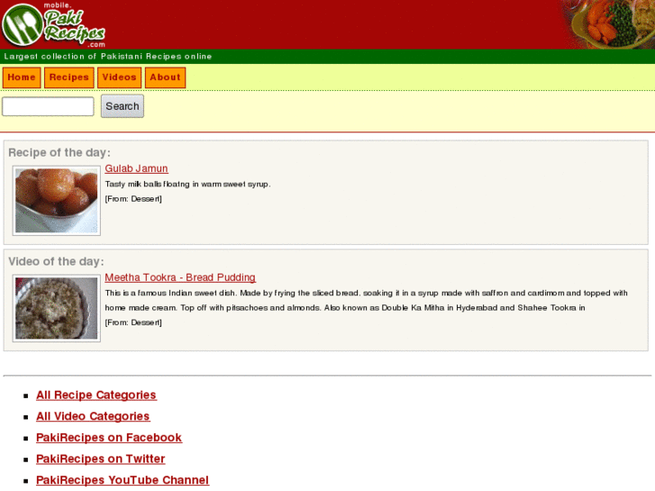 www.pakistanirecipes.mobi