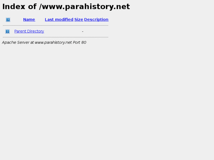 www.parahistory.net