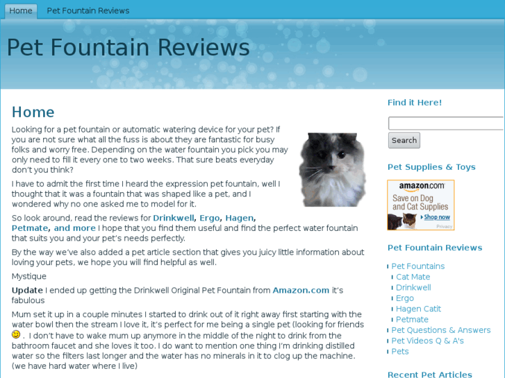 www.petfountainreviews.com