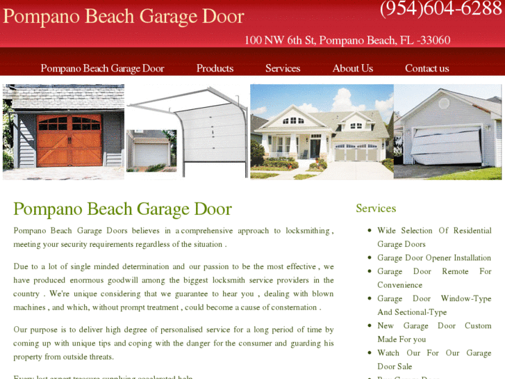 www.pompanobeachgaragedoor.net