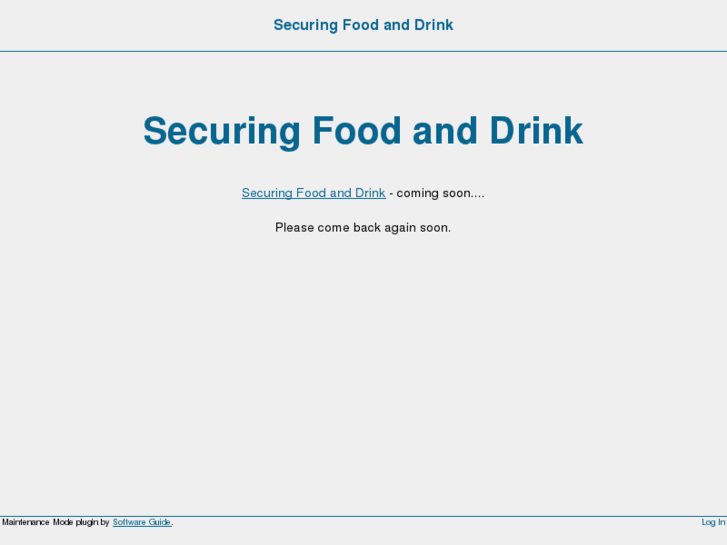 www.securingfoodanddrink.com