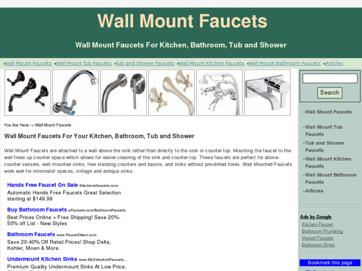 www.wallmountfaucet.org