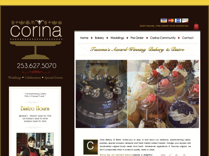 www.corinabakery.com