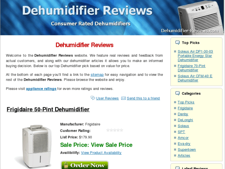 www.dehumidifier-reviews.com