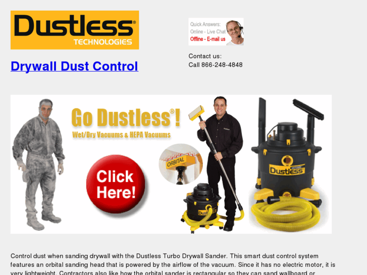 www.drywall-dust-control.com