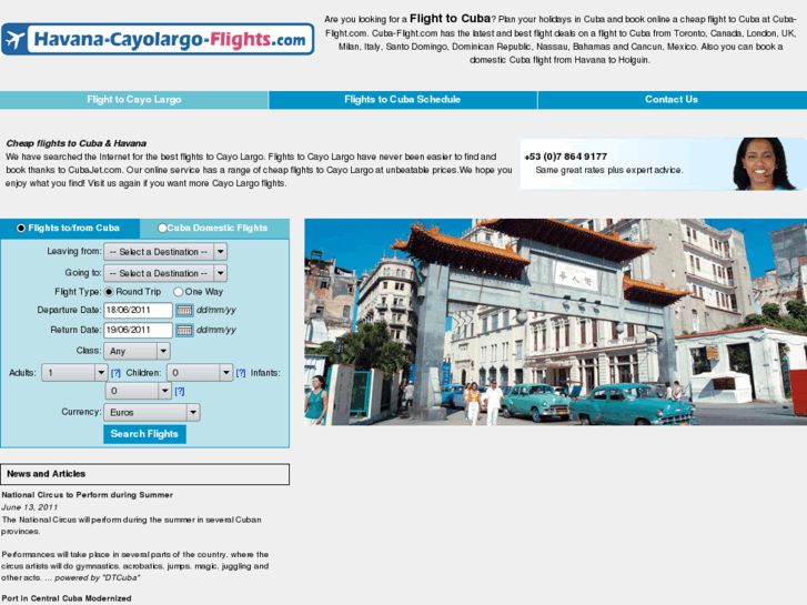 www.havana-cayolargo-flights.com