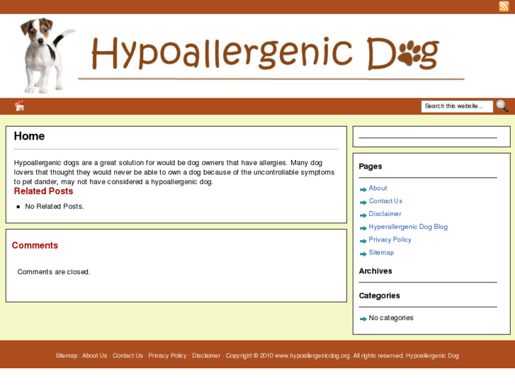 www.hypoallergenicdog.org