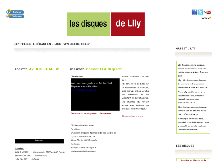 www.lesdisquesdelily.fr