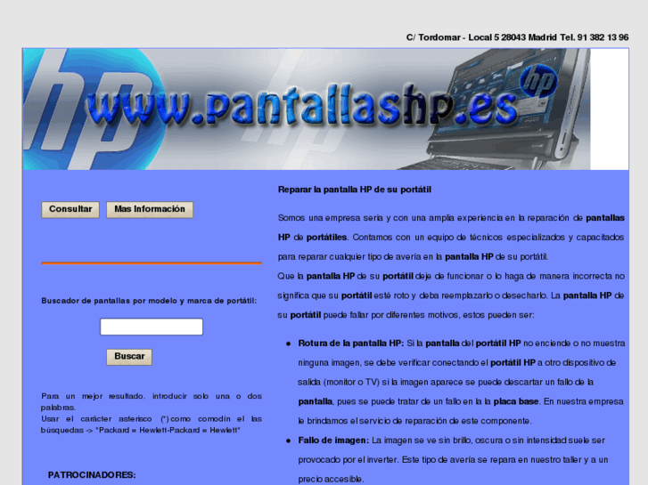 www.pantallashp.es