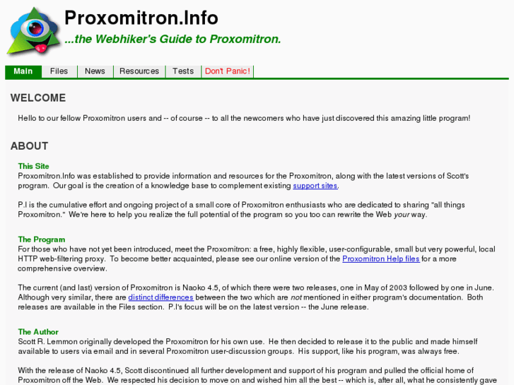 www.proxomitron.info
