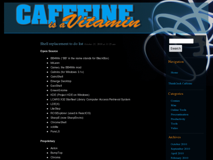 www.caffeineisavitamin.com