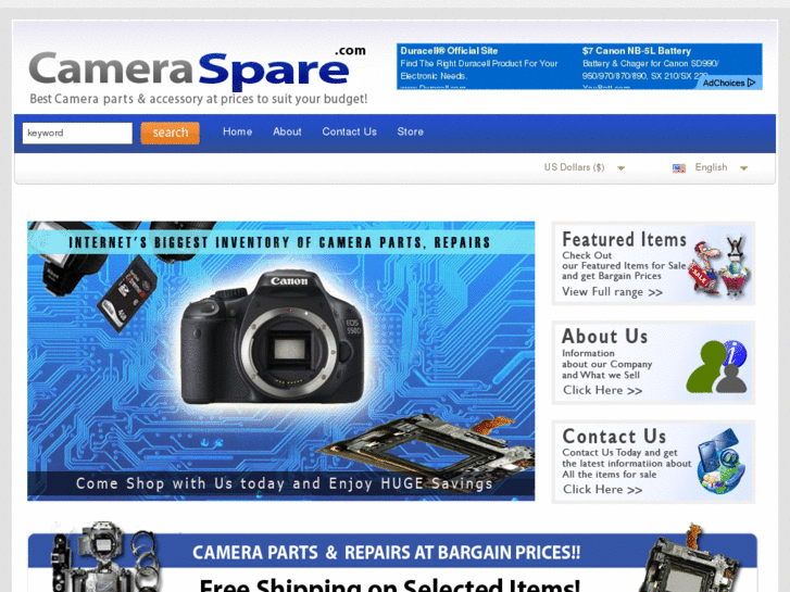 www.cameraspare.com