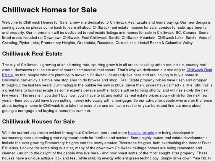 www.chilliwackhomesforsale.ca