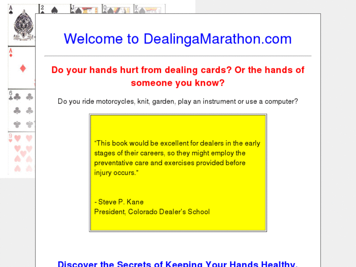 www.dealingamarathon.com