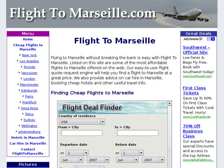 www.flighttomarseille.com