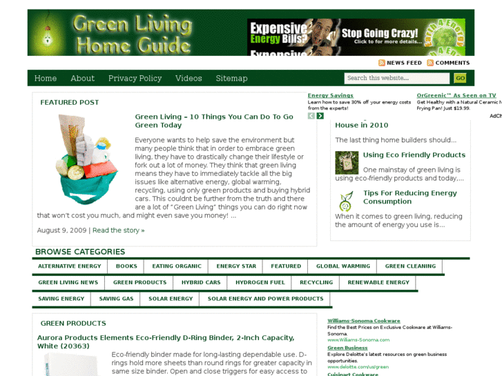 www.greenlivinghomeguide.com