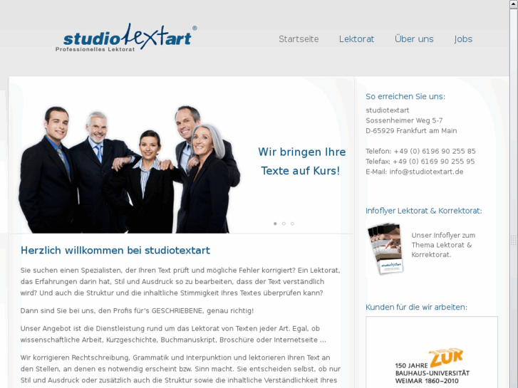 www.lektorat-studiotextart.de