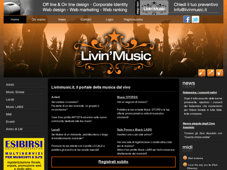 www.livinmusic.it