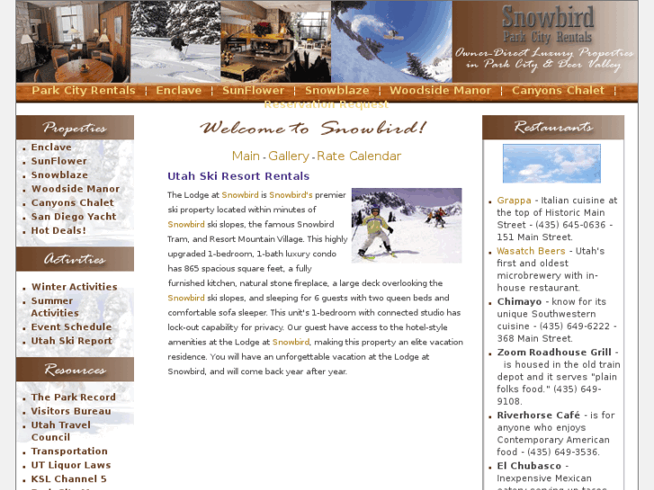 www.lodgesatsnowbird.com