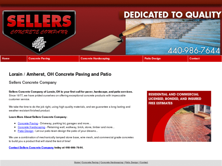 www.marksellersconcrete.com