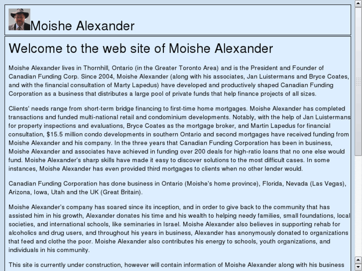 www.moishealexander.info