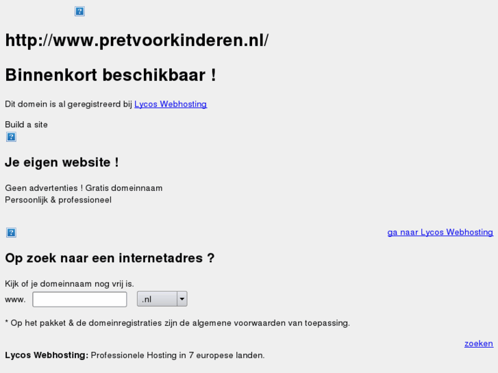 www.pretvoorkinderen.nl