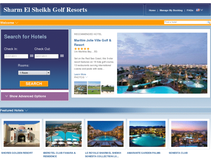 www.sharmelsheikhgolfresorts.com