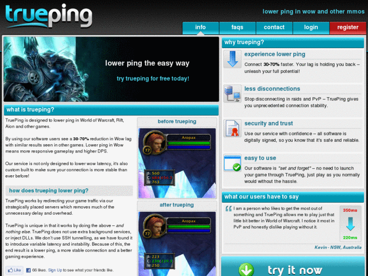 www.trueping.net