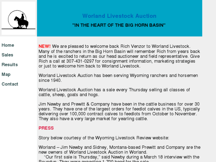 www.worlandlivestockauction.com