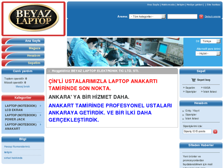 www.beyazlaptop.com