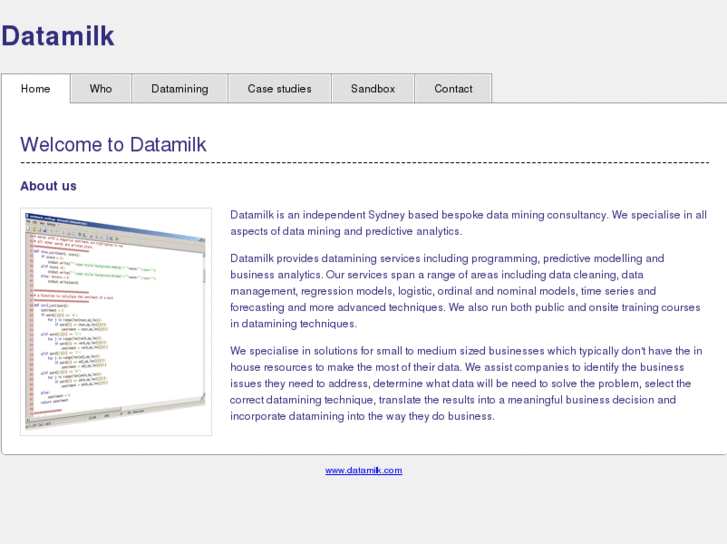 www.datamilk.com