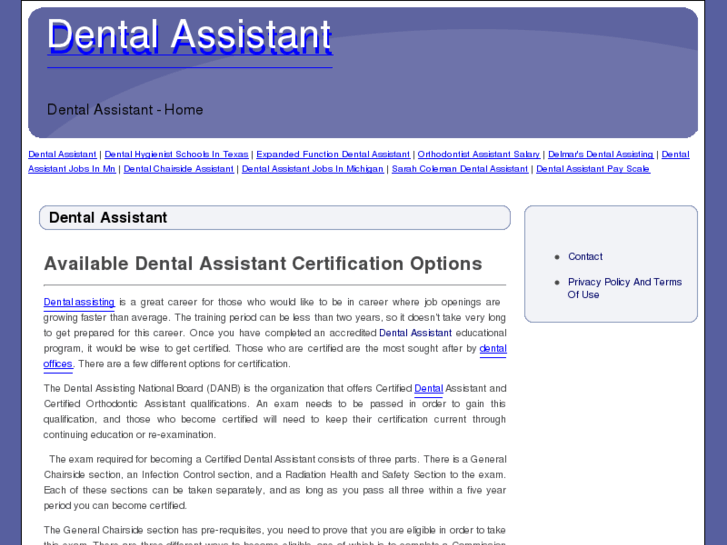 www.dentalassistantguide.info