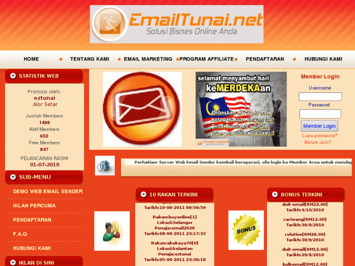 www.emailtunai.net